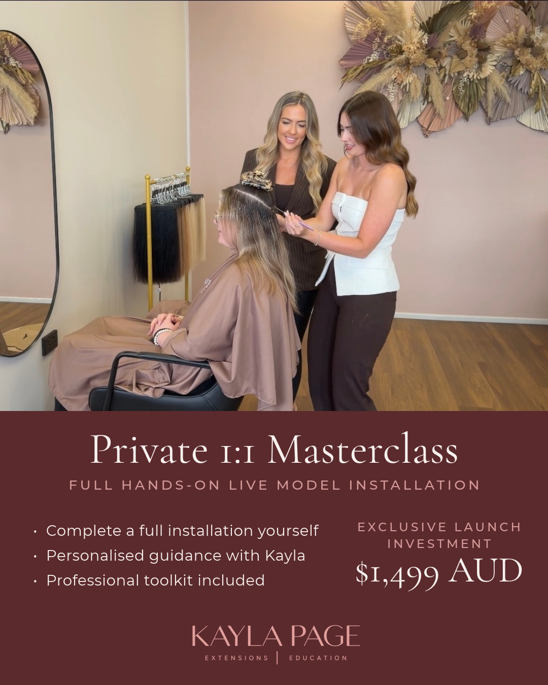 Private 1:1 Weft Masterclass